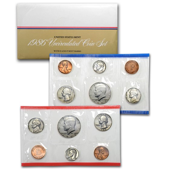 1986 U.S. Mint Set 1986 U.S. Mint Set